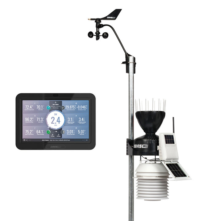 Davis Vantage Pro2 Wireless Weather Station w/WeatherLink Console  24hr Fan Aspirated Radiation Shield