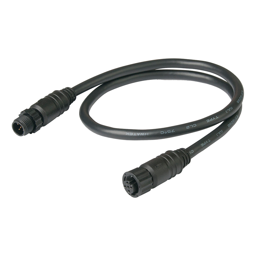 Ancor NMEA 2000 drop cable, 2 meters, for marine electronics, with connectors and cable details visible.