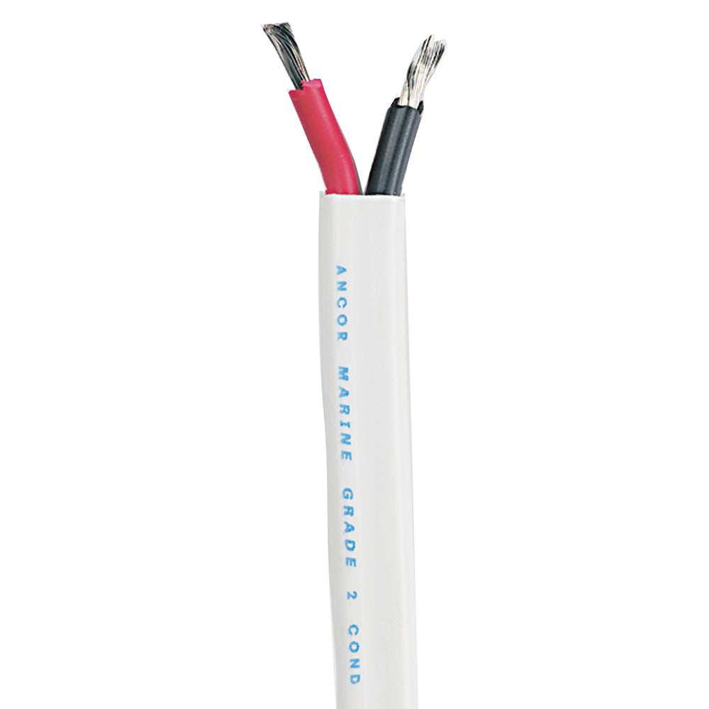 Ancor Standard Duplex Flat Wire 16/2 AWG Red and Black electrical cable, 2 x 1mm², for electrical projects.