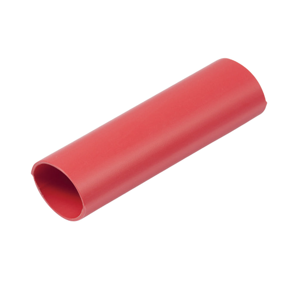 Ancor heavy wall heat shrink tubing in red, 3/4 inch by 48 inches, used for wire management and insulation.