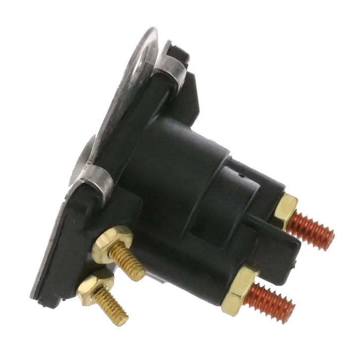 ARCO Marine outboard solenoid with flat isolated base, marine current model accessory for boat electrical systems.