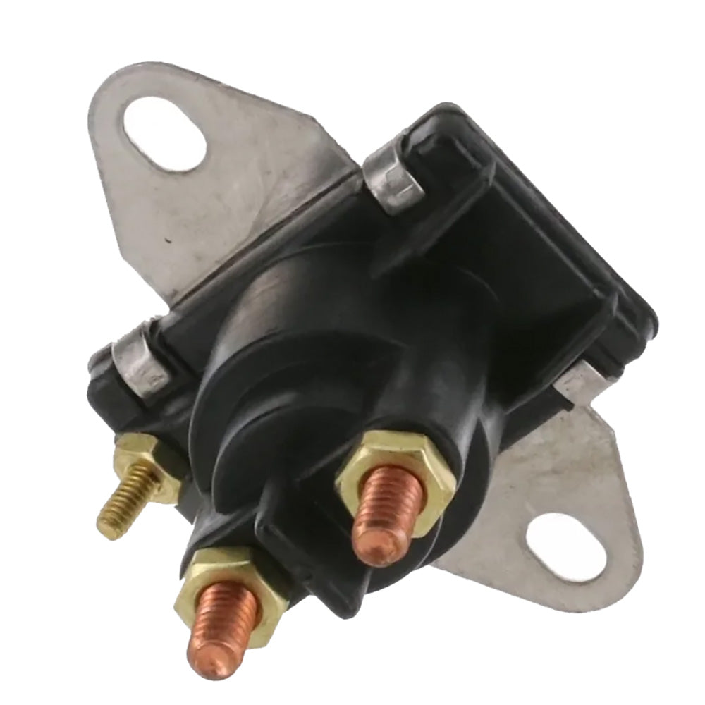 ARCO Marine marine outboard solenoid with flat isolated base, used as an accessory for boat engine electrical systems.