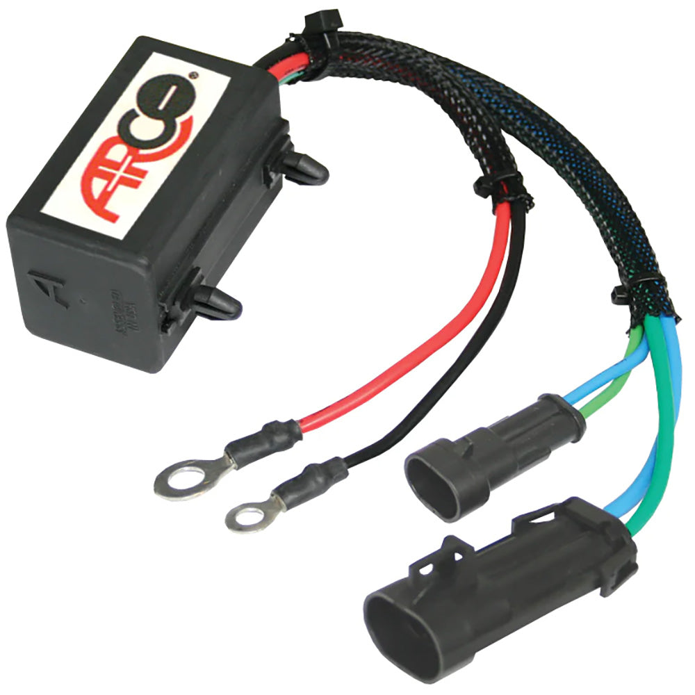 ARCO Marine Evinrude Outboard Relay for E-TEC engines, marine accessories, compact electrical relay device.