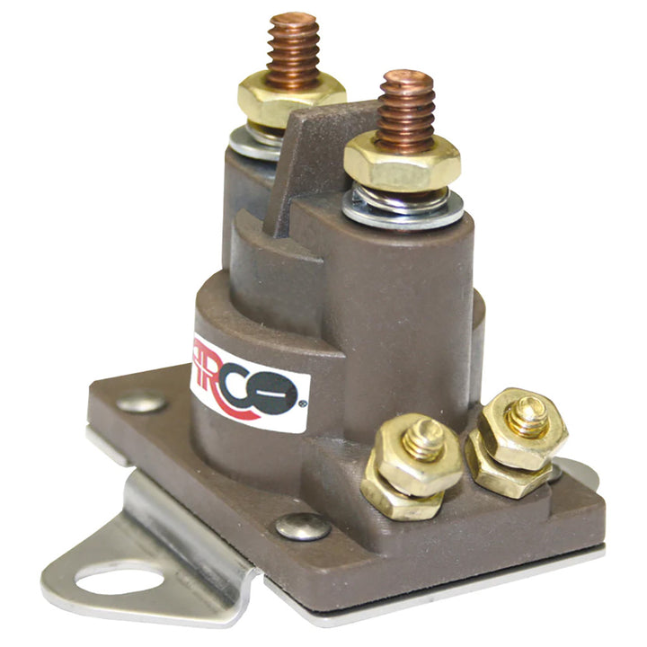 ARCO Marine heavy-duty Mercruiser solenoid with raised isolated base, marine engine accessory for reliable electrical switching