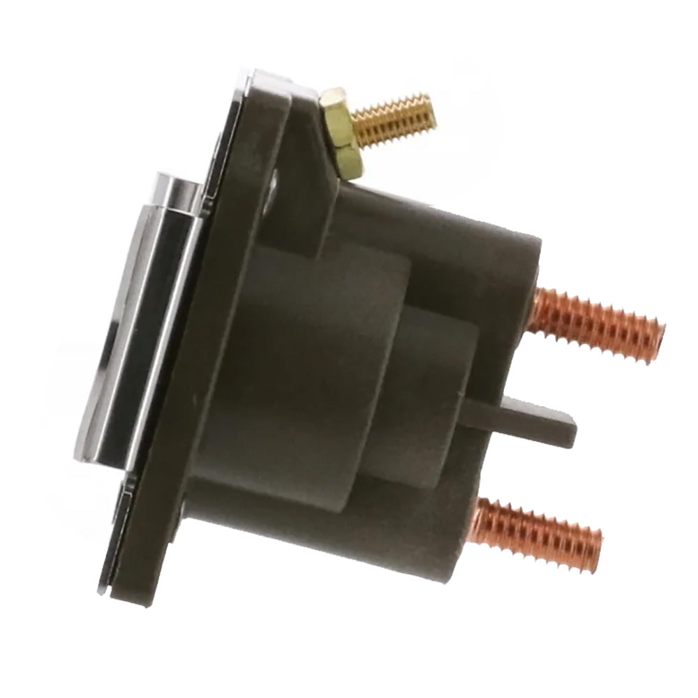 Heavy-duty ARCO Marine Mercruiser solenoid with raised isolated base, marine accessories for engine electrical systems.