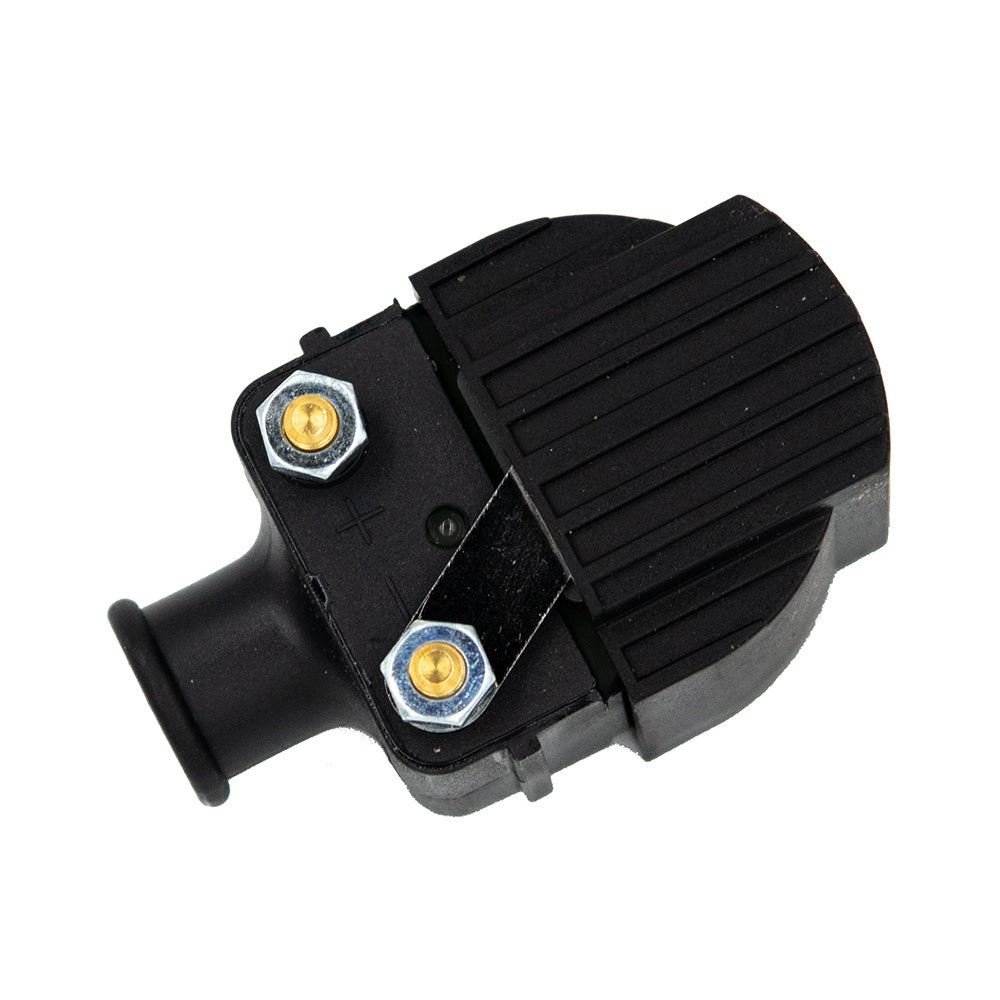 ARCO Marine Premium Replacement Ignition Coil for Mercury Outboard Engines, close-up of the ignition coil part.