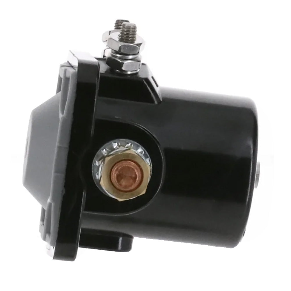ARCO Marine Prestolite style solenoid with isolated base, marine accessories for electrical connections and control systems.