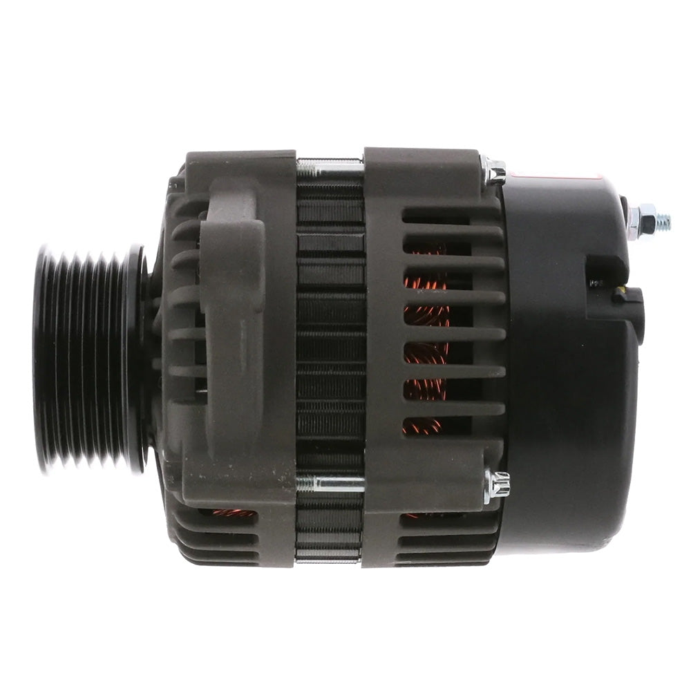 ARCO Marine premium replacement alternator with 65mm multi-groove pulley, 12V, 70A, designed for marine engines.