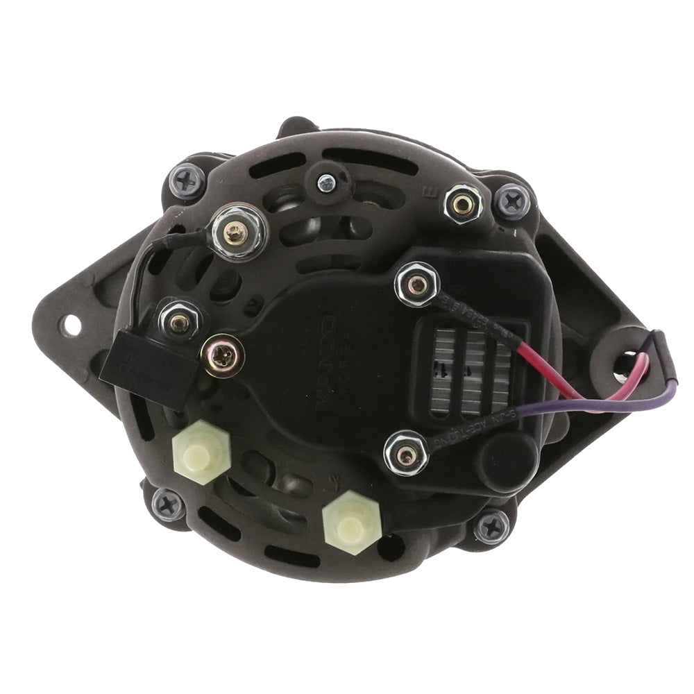 ARCO Marine Premium 12V 55A replacement alternator with single groove pulley for marine engines.