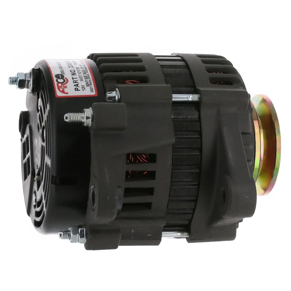 Alternateur de remplacement ARCO Marine Premium avec poulie à gorge simple - 12 V, 70 A