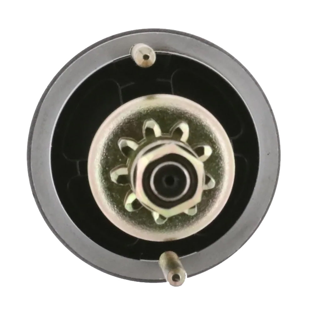ARCO Marine Chrysler/Force outboard starter showing metal housing and electrical connections for marine engine starting.