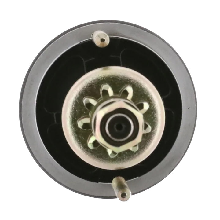 ARCO Marine Chrysler/Force outboard starter showing metal housing and electrical connections for marine engine starting.