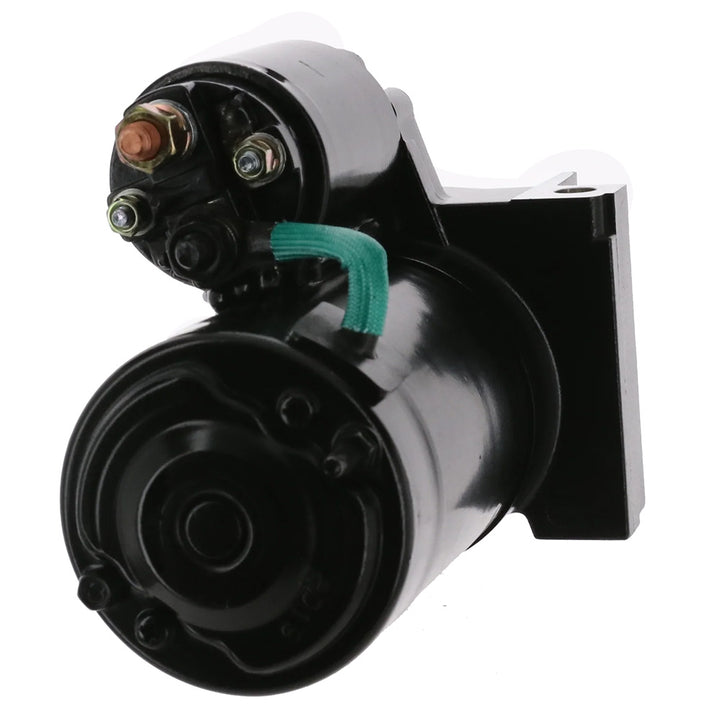 ARCO Marine high-performance inboard starter with 14-inch flywheel and gear reduction, shown in a close-up view.