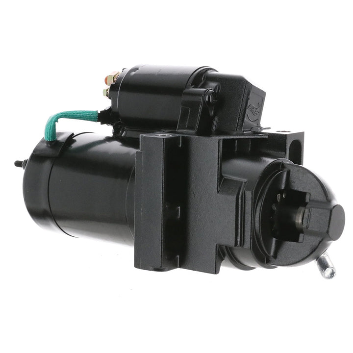 ARCO Marine high-performance inboard starter with 14-inch flywheel and gear reduction for marine engine starting.