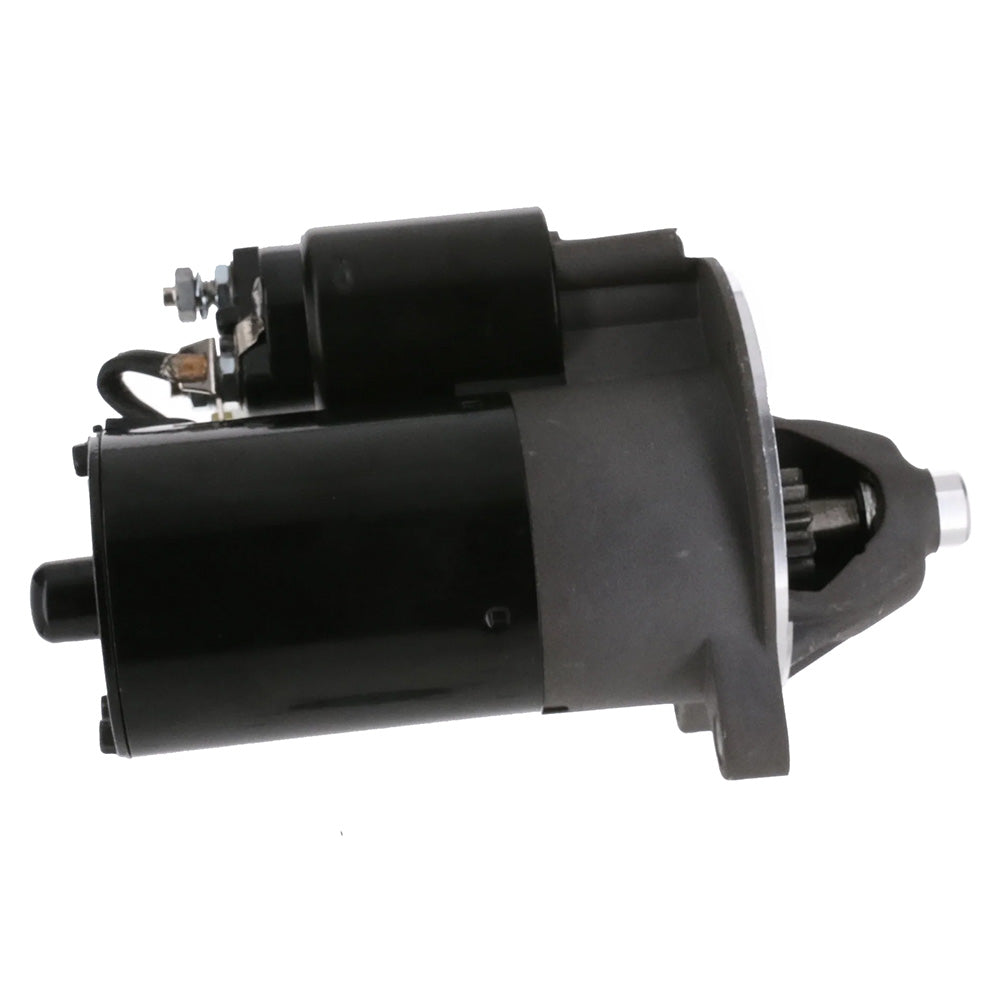 ARCO Marine high-performance inboard starter with gear reduction and permanent magnet for 2.3 Ford engines, clockwise rotation.