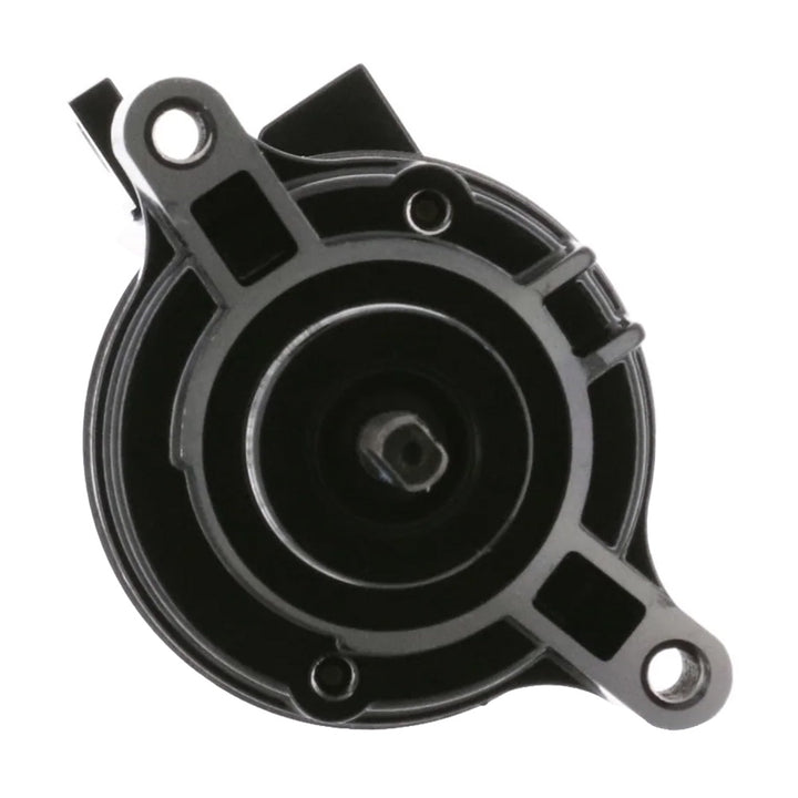 ARCO Marine Johnson/Evinrude outboard starter for late model outboards, durable marine engine starter in black with wiring connections.