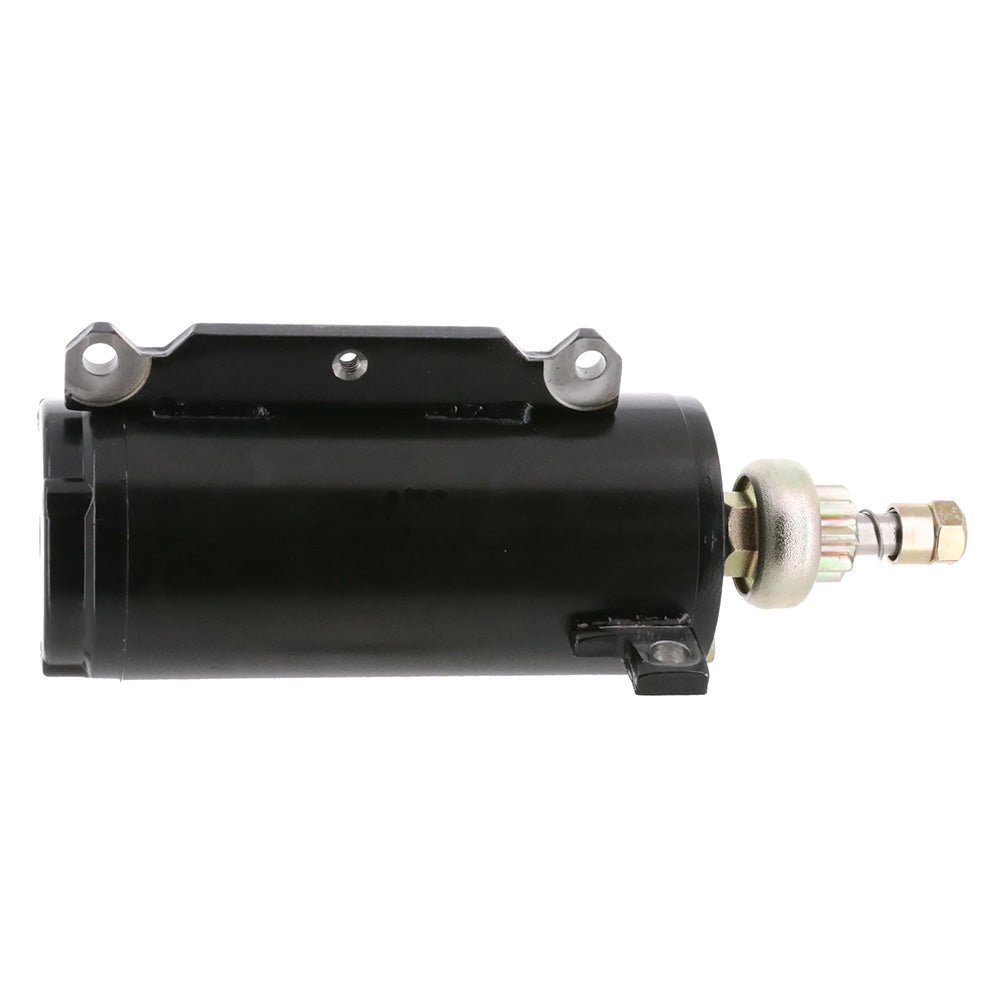 ARCO Marine Johnson/Evinrude outboard V6 starter with 8-tooth gear, designed for marine outboard engines.
