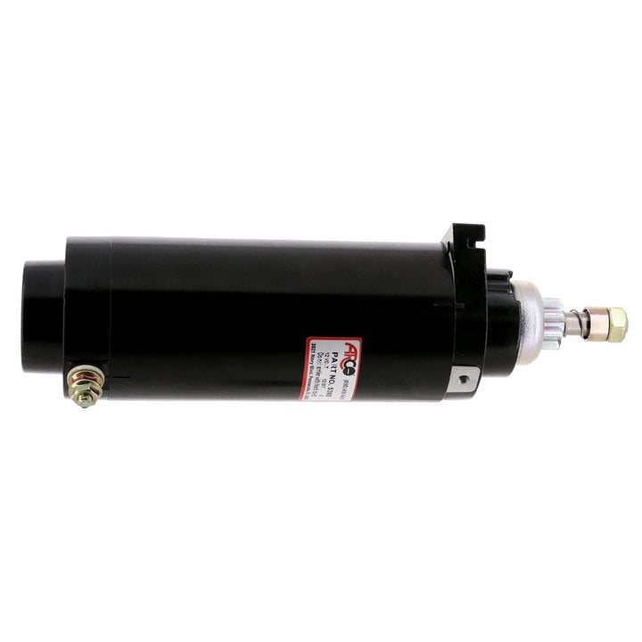 ARCO Marine Mercury/Mariner outboard starter with 8 teeth, suitable for 135-200 HP engines, in a natural, detailed view.