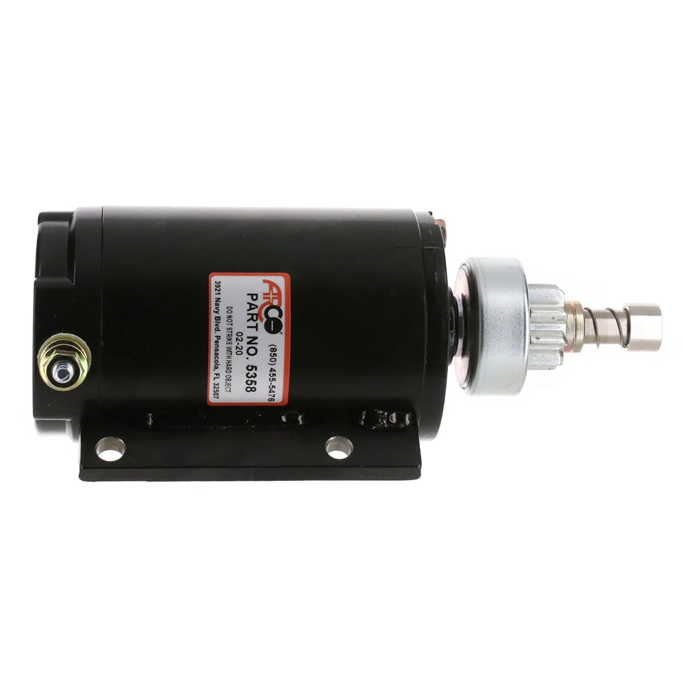 ARCO Marine outboard starter for Evinrude 40-90 HP E-TEC models, replacement part with robust build and electrical components.