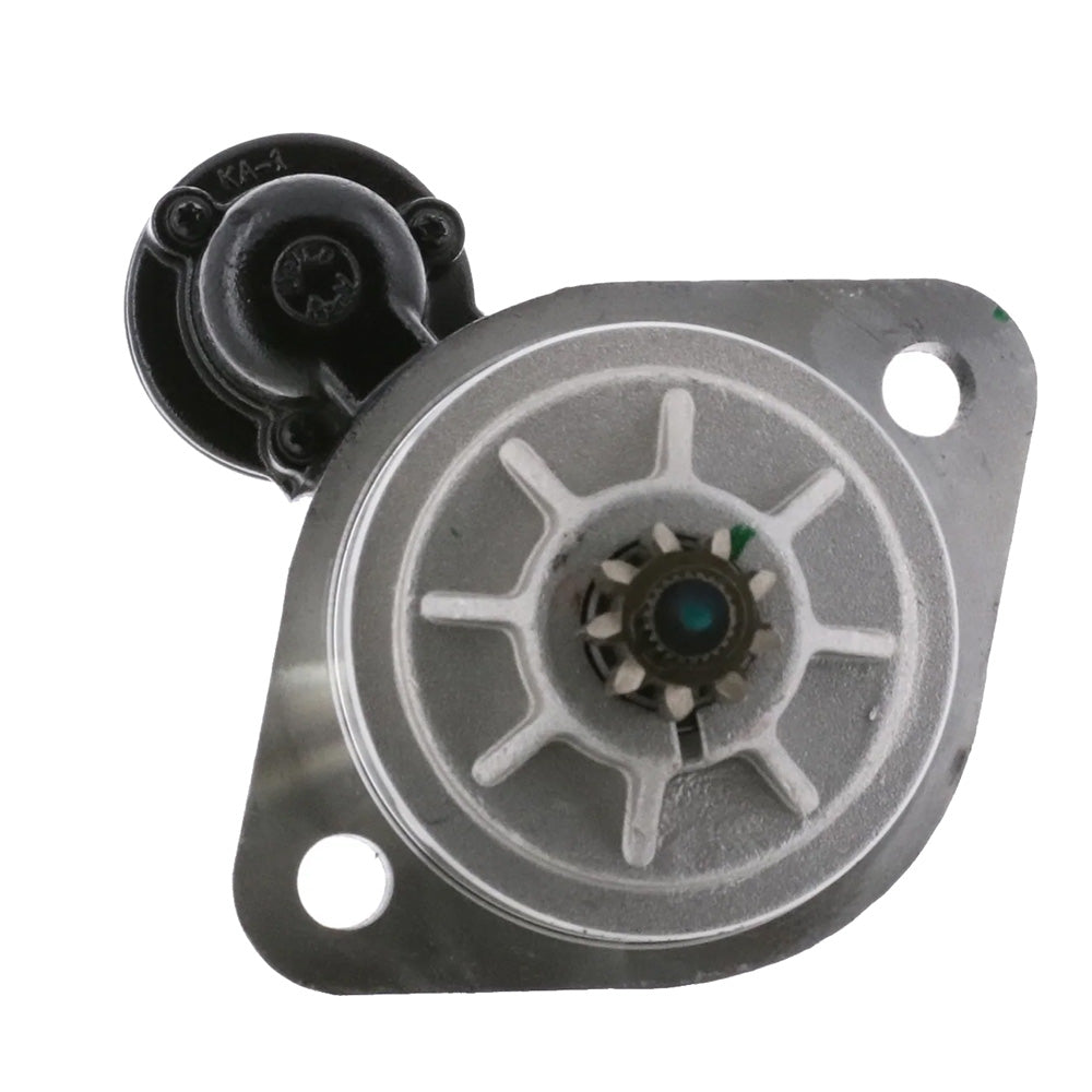 ARCO Marine top mount inboard starter with gear reduction for counter-clockwise rotation, designed for marine engine starting.