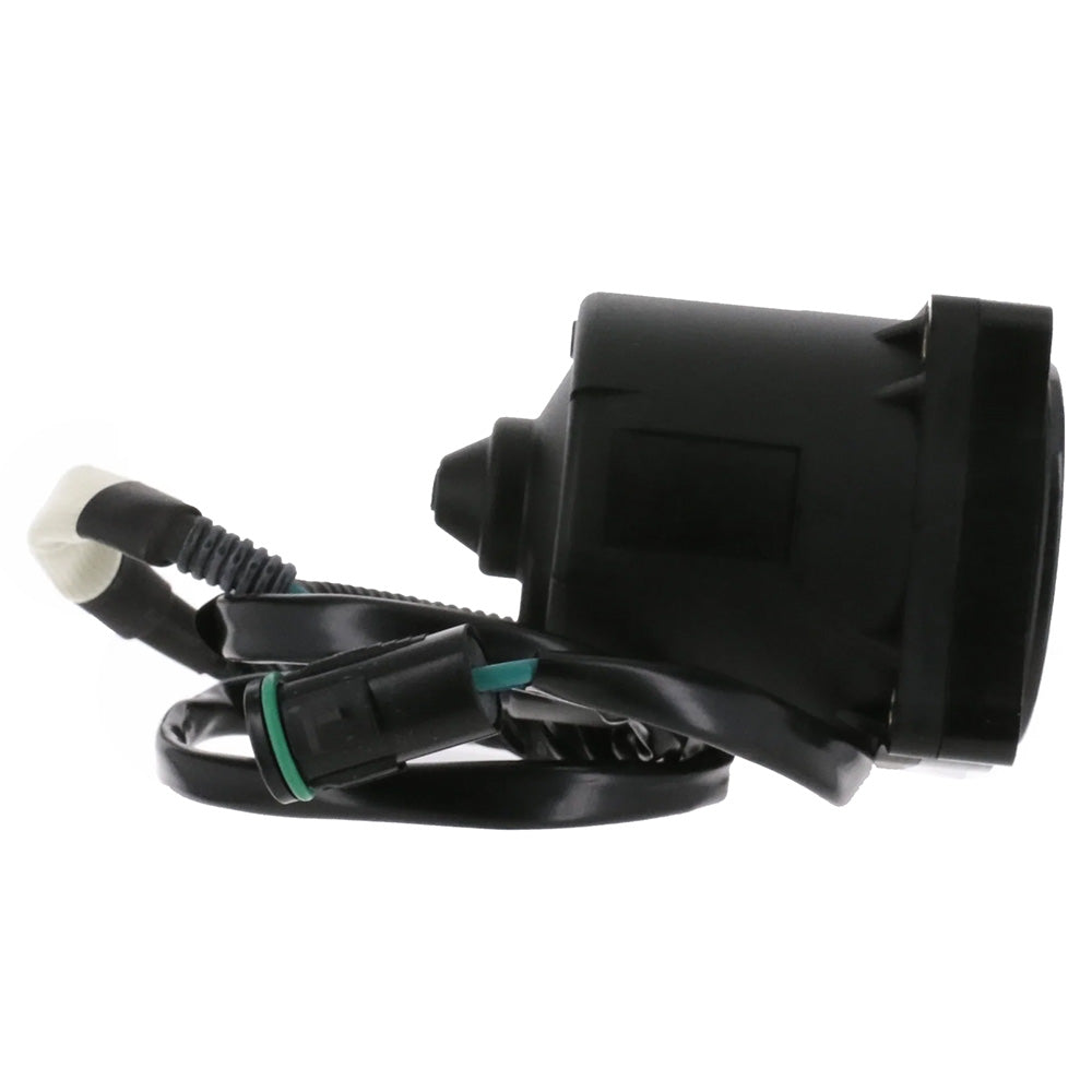 ARCO Marine replacement outboard tilt trim motor for Honda and Suzuki with 4-bolt mount, used for boat motor tilt and trim adjustments.