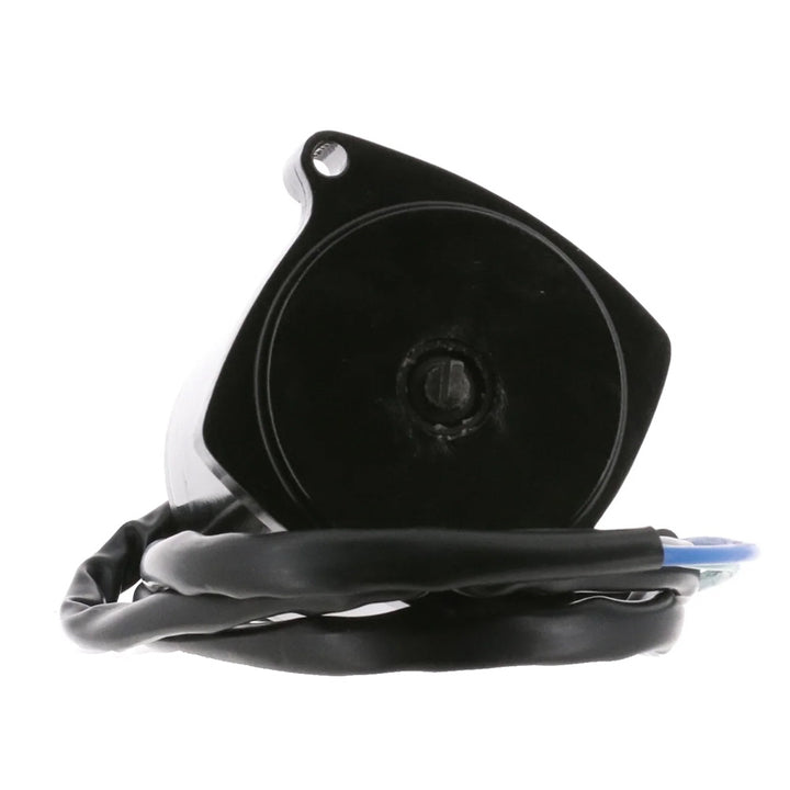 ARCO Marine outboard tilt trim motor for late model Mercury engines, 2-wire replacement part with visible motor and wiring components.