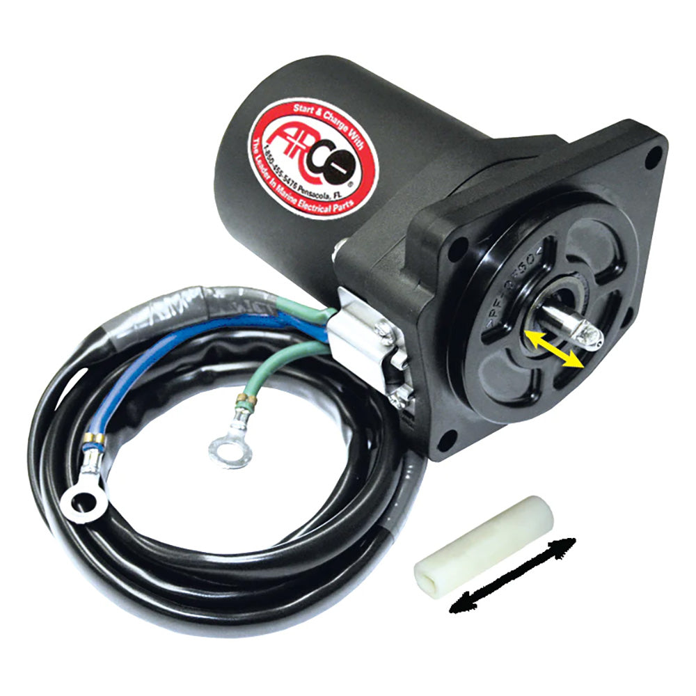 Moteur de trim inclinable hors-bord de rechange ARCO Marine - Yamaha - 4 boulons, arbre à lame plate de 5/8 po