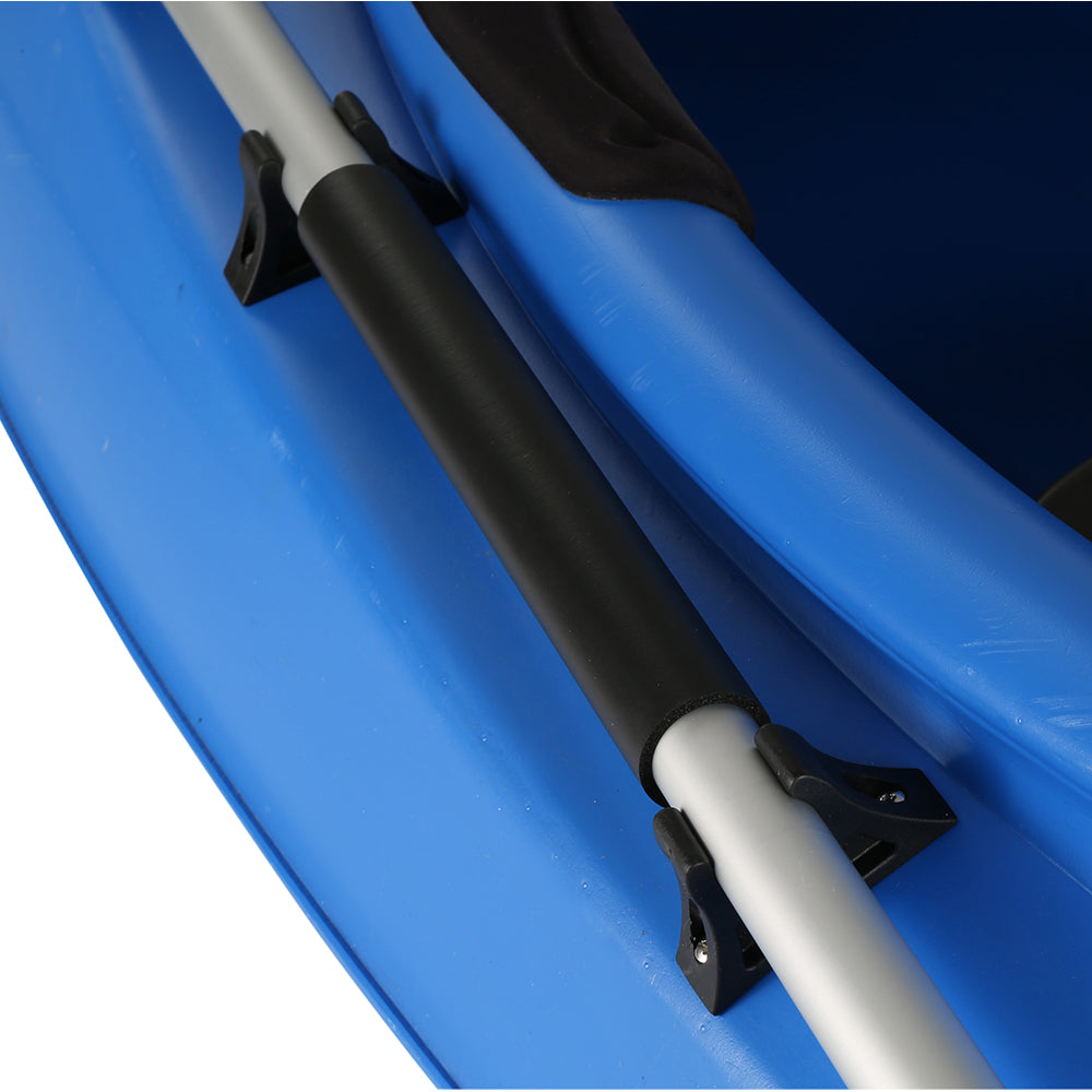 Black Attwood Marine Paddle Clips for boating accessories, showing sturdy plastic clips with mounting holes.