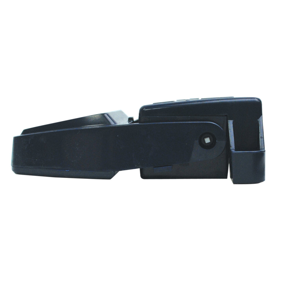 Attwood Marine automatic float switch for bilge pumps, suitable for 12V and 24V systems, with a compact design.