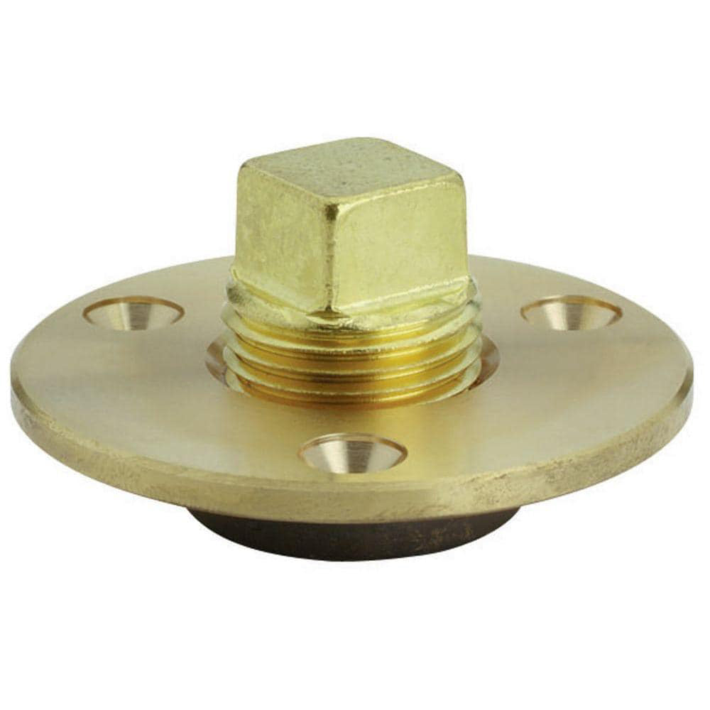Attwood Marine cast bronze garboard drain plug fitting for boats, with threaded design and durable marine-grade material.