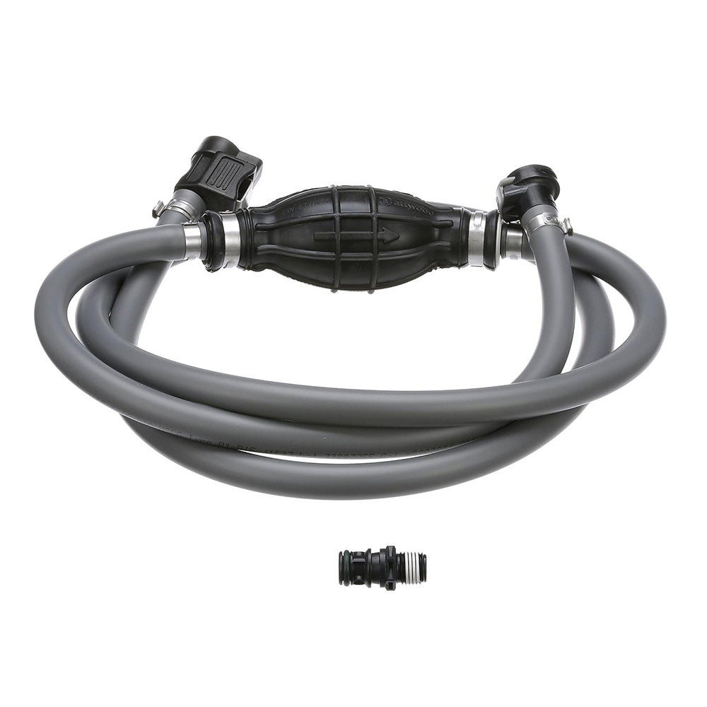 Attwood Marine Honda fuel line kit with 3/8-inch diameter and 6-foot length, featuring fuel hose and fittings.