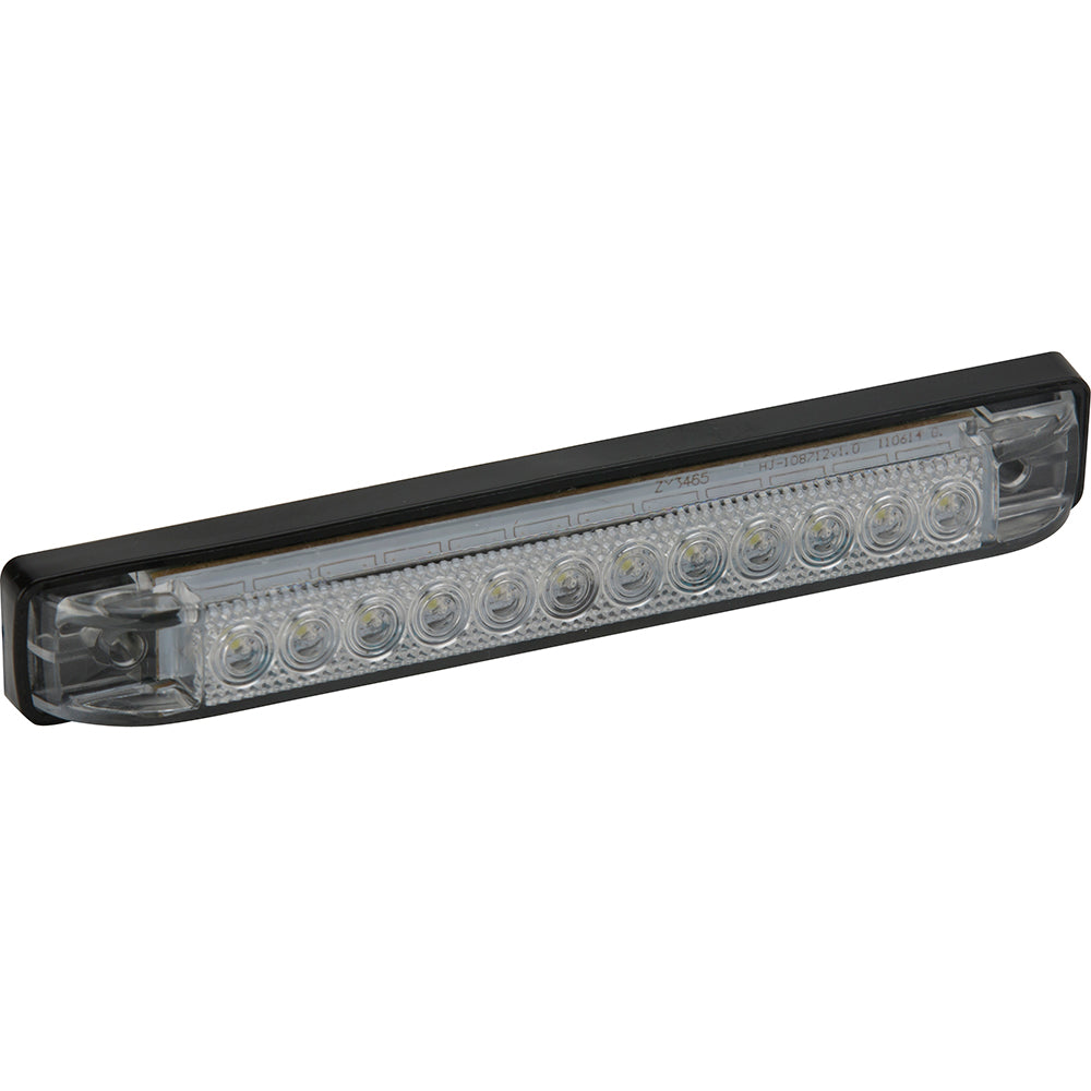 Attwood Marine 6-inch LED utility courtesy light, 12V interior marine courtesy light with white LED illumination.