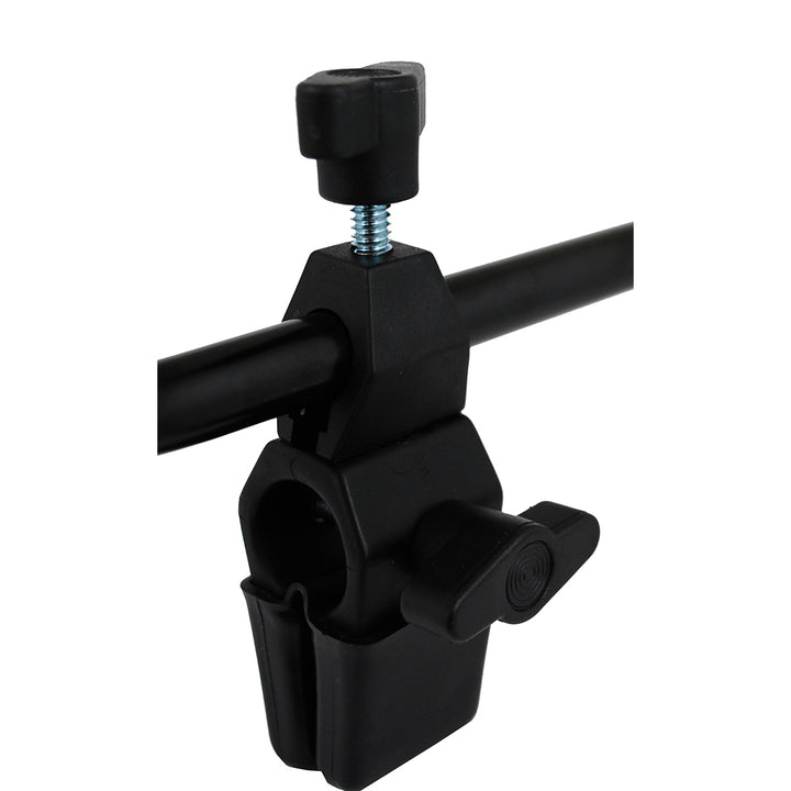 Attwood Marine clamp-on ski mirror with universal mount, adjustable for boat or watercraft, clear reflective surface for visibility.