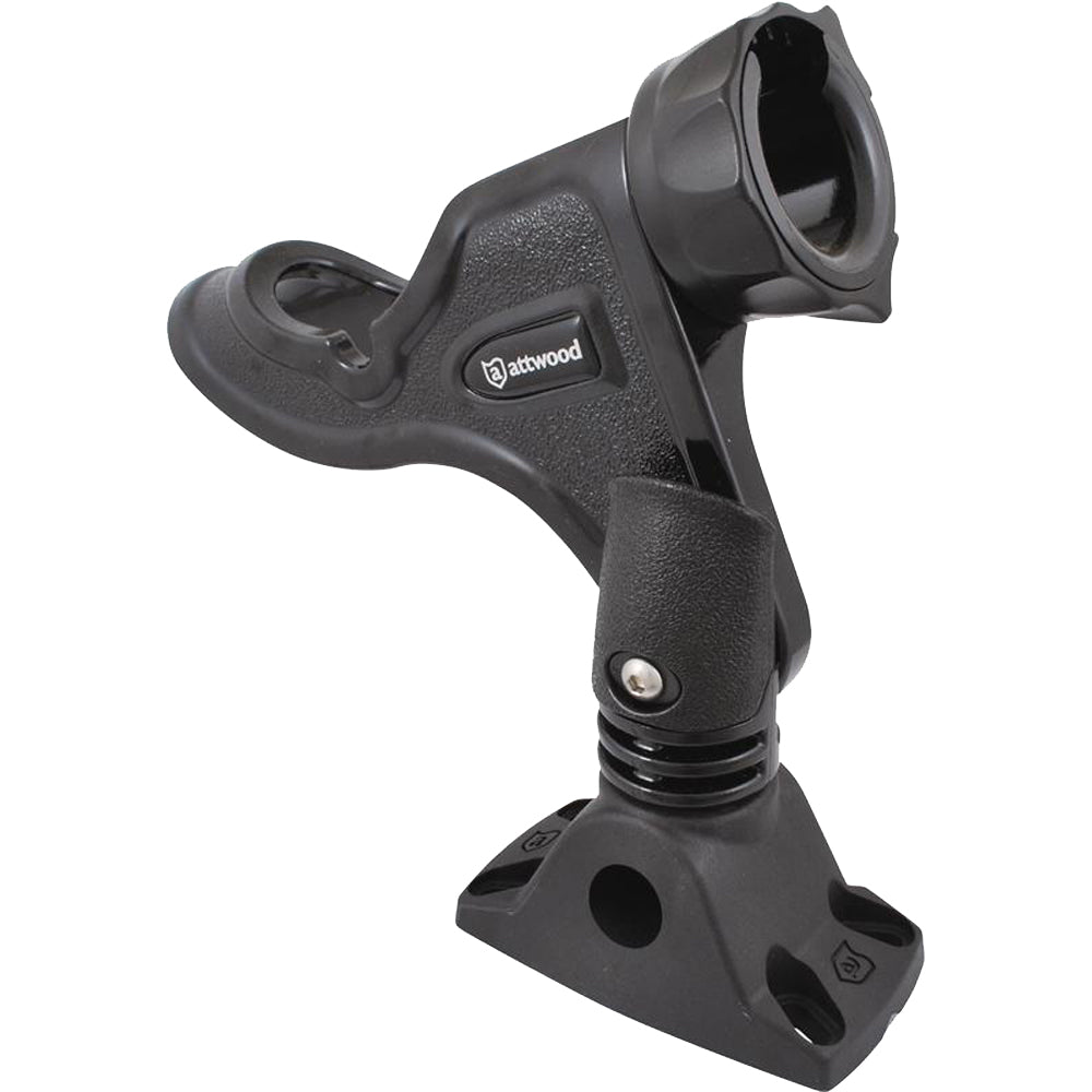 Attwood Marine Heavy Duty Pro Series rod holder with combo mount, designed for secure fishing rod storage on boats.