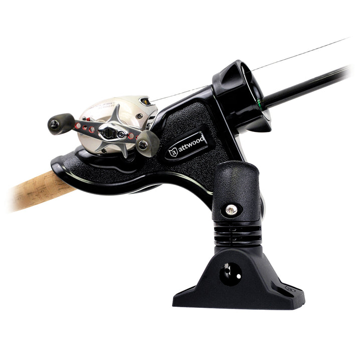 Attwood Marine Heavy Duty Pro Series rod holder with combo mount for secure fishing rod storage on boats.