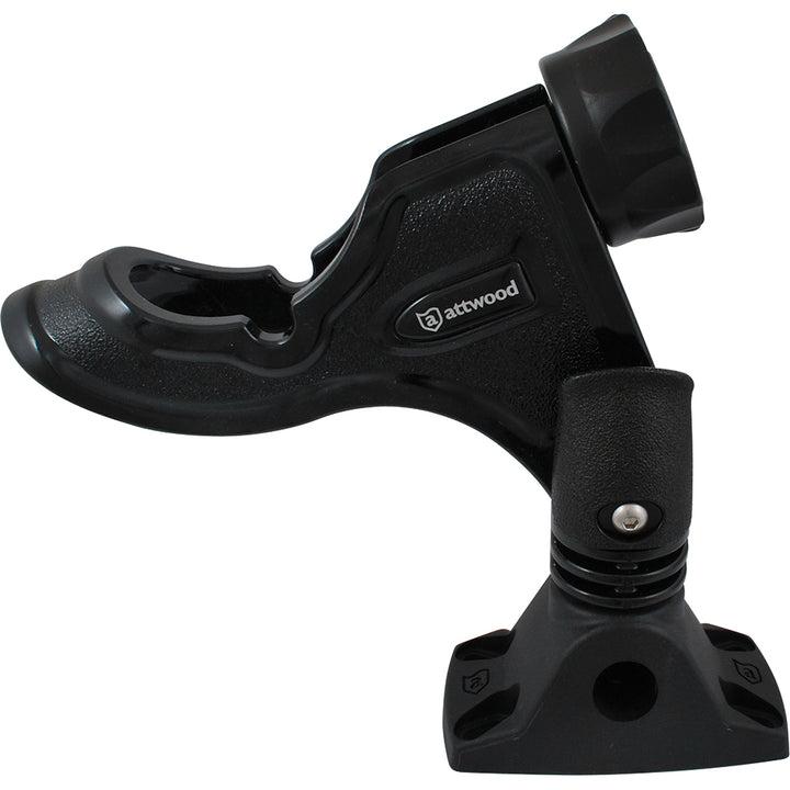 Attwood Marine Heavy Duty Pro Series rod holder with combo mount, designed for secure fishing rod storage on boats.
