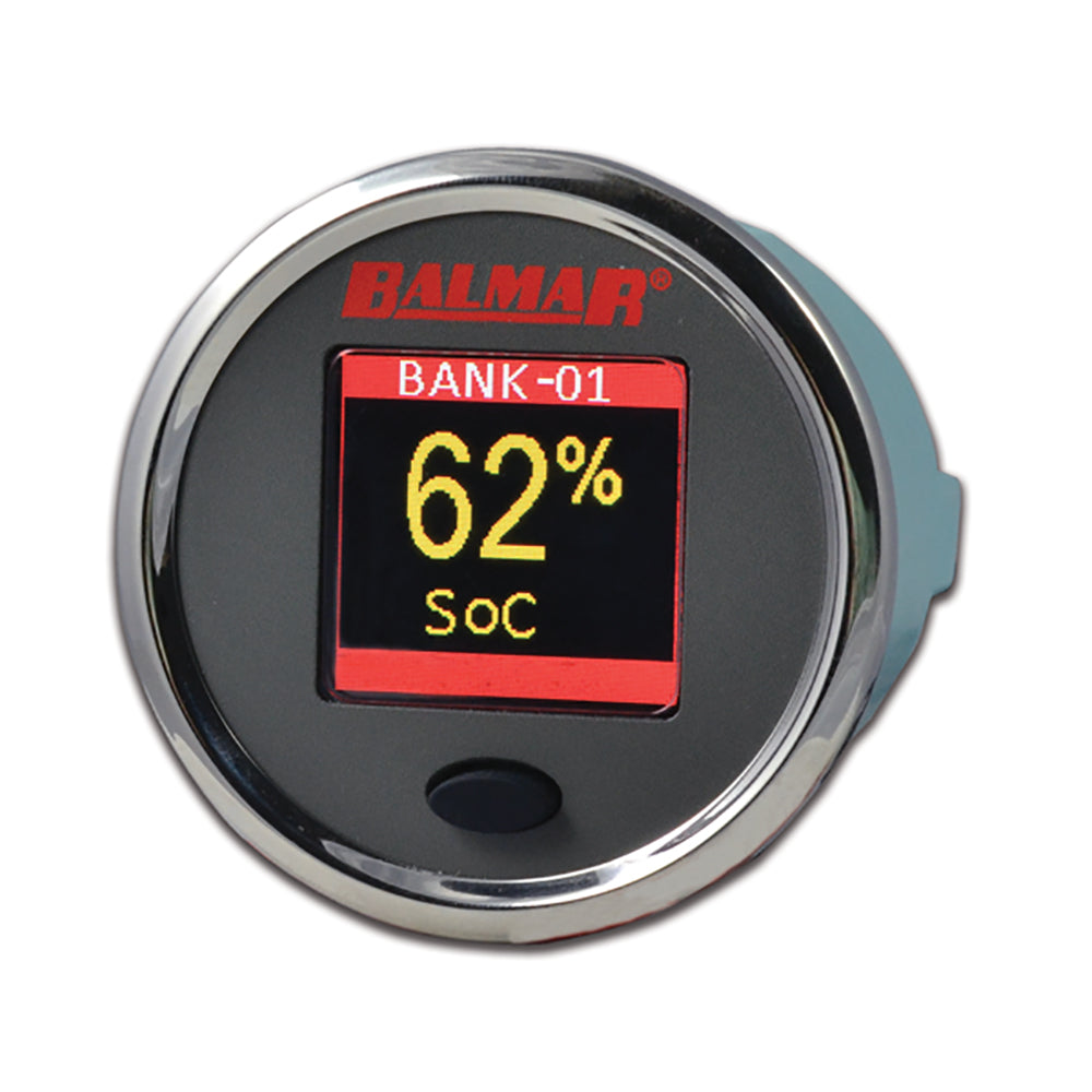 Balmar color display meter for SG200, 2-1/16 inch second monitor showing colorful digital readout.