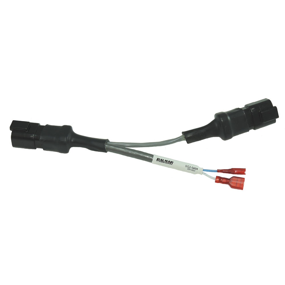 Balmar 3-Way Communication Cable for SG200 meters and monitoring, showing the compact adapter with multiple connection ports.