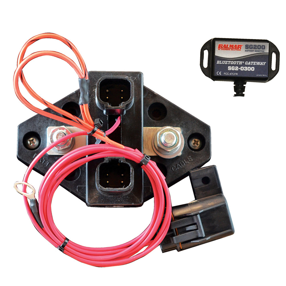 Balmar SG205 battery monitor kit with Bluetooth gateway, no display, for monitoring marine or RV battery systems.