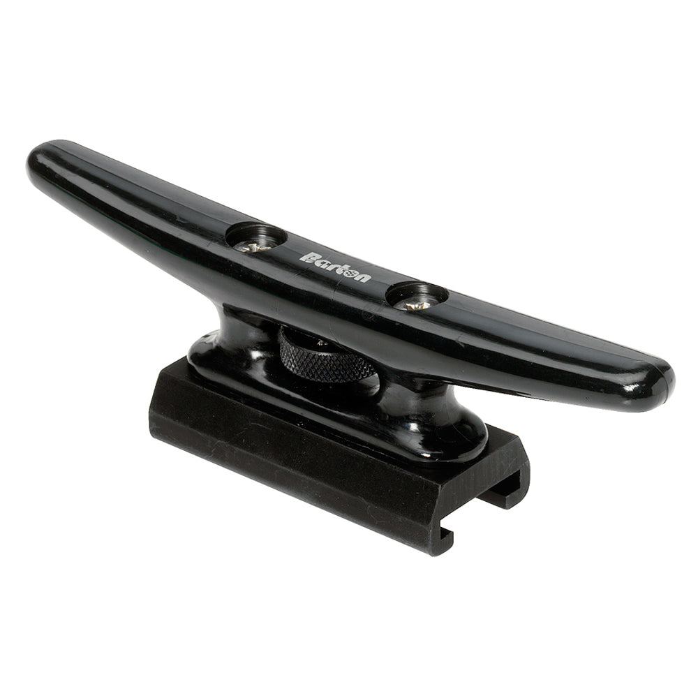 Barton Marine 165mm sliding cleat for 25mm T-track, durable boat hardware with secure, adjustable fitting for marine applications