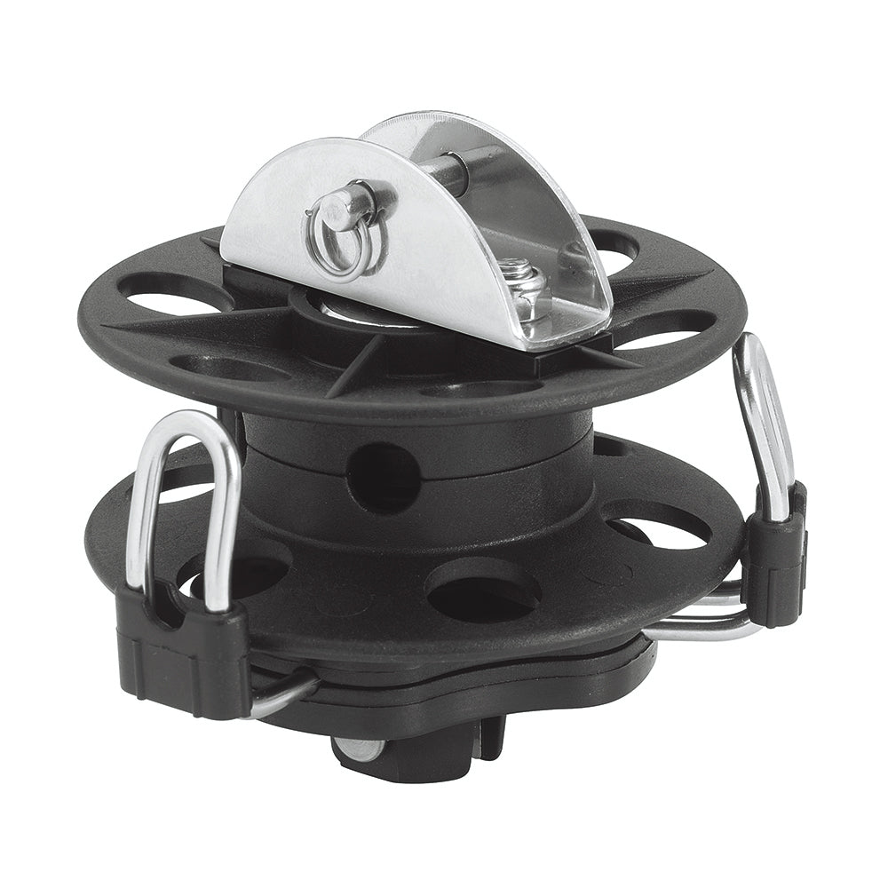 Barton Marine Small Furling Drum for rigging, 2.99-inch diameter, in a close-up view showing its compact design and sturdy construction.