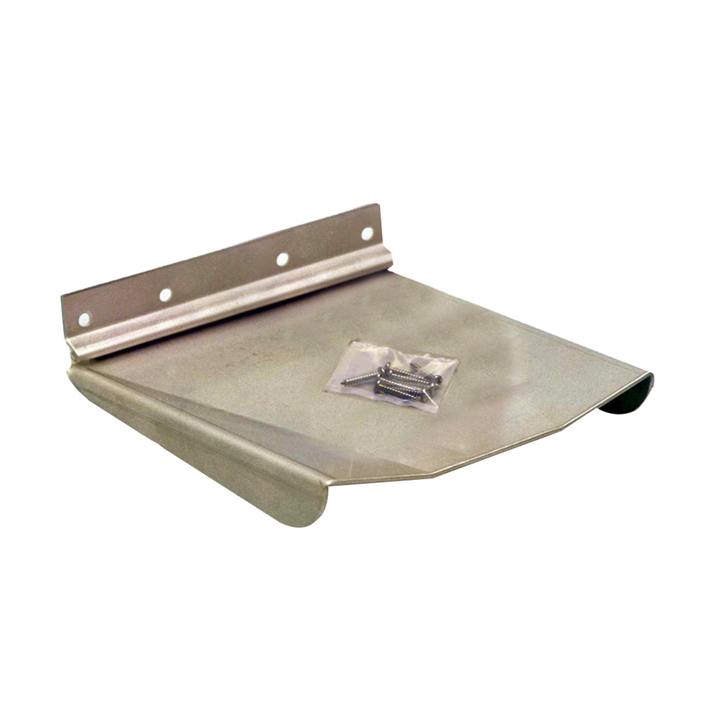 Bennett Marine 8x10 M80 Sport Trim Tab Plane Assembly for boat trim tab accessories, showing the trim plane with mounting hardware