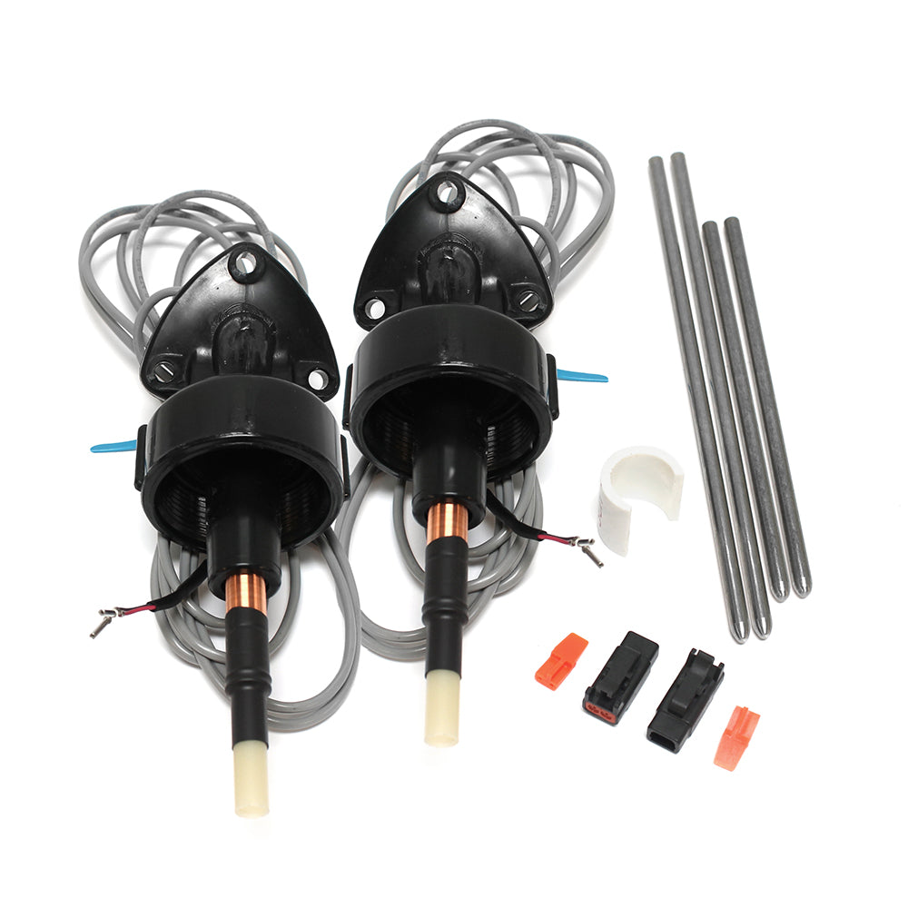 Bennett Marine AutoTrim Pro Sensor Kit for trim tab accessories, showing sensors and wiring components for boat trim systems.