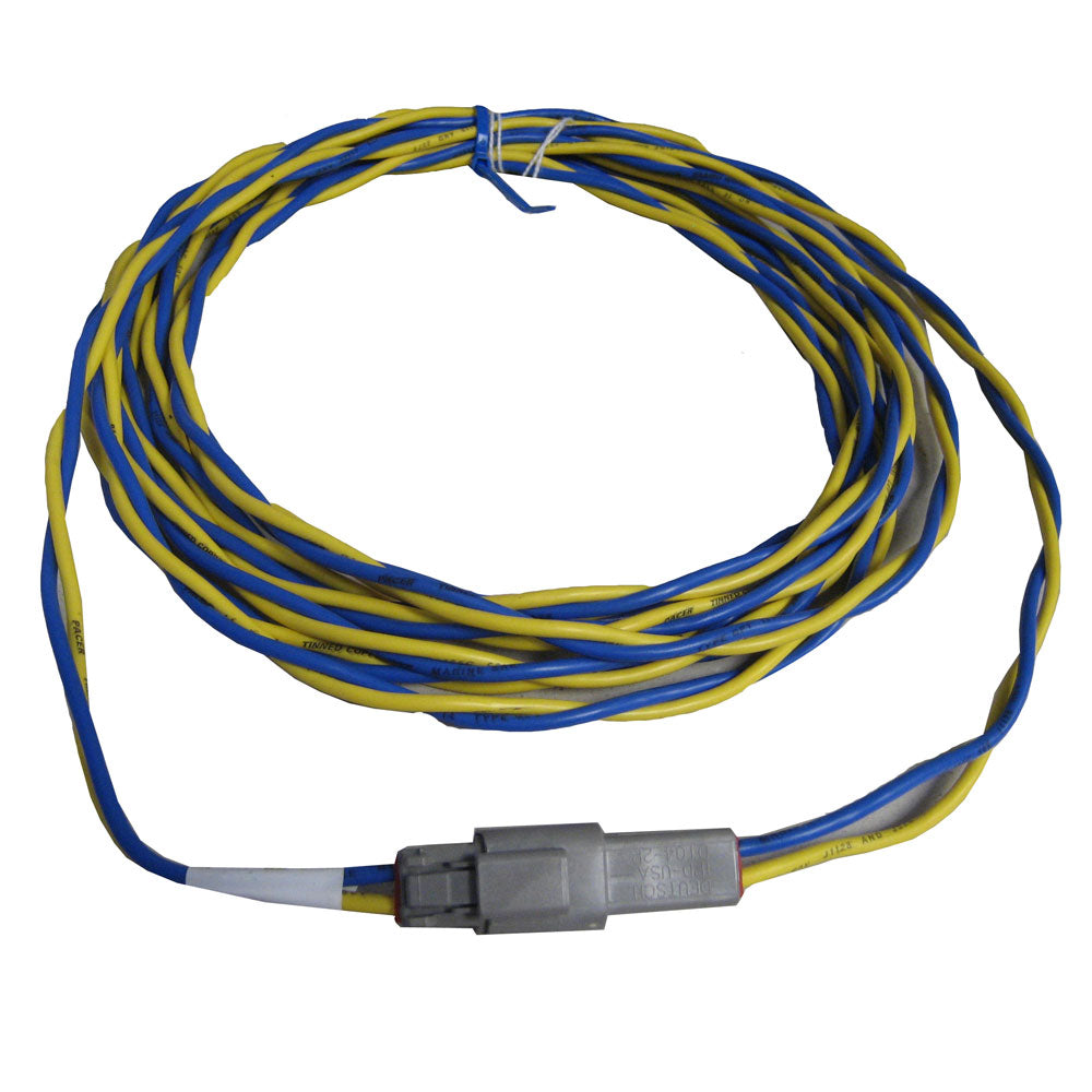Bennett Marine Bolt Actuator Wire Harness Extension, 20-foot length, for trim tab accessories on boats.