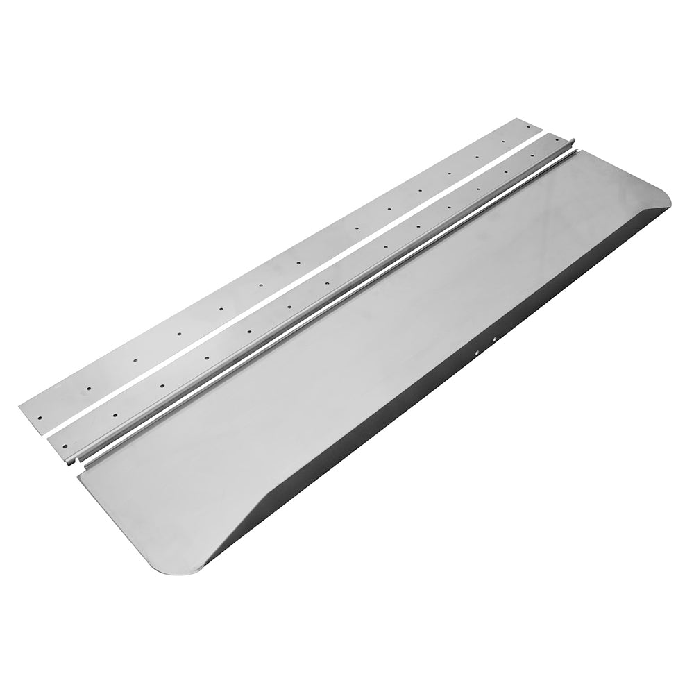 Bennett Marine 36 x 9 standard trim plane assembly for boat trim tabs, showing metal construction and mounting components.