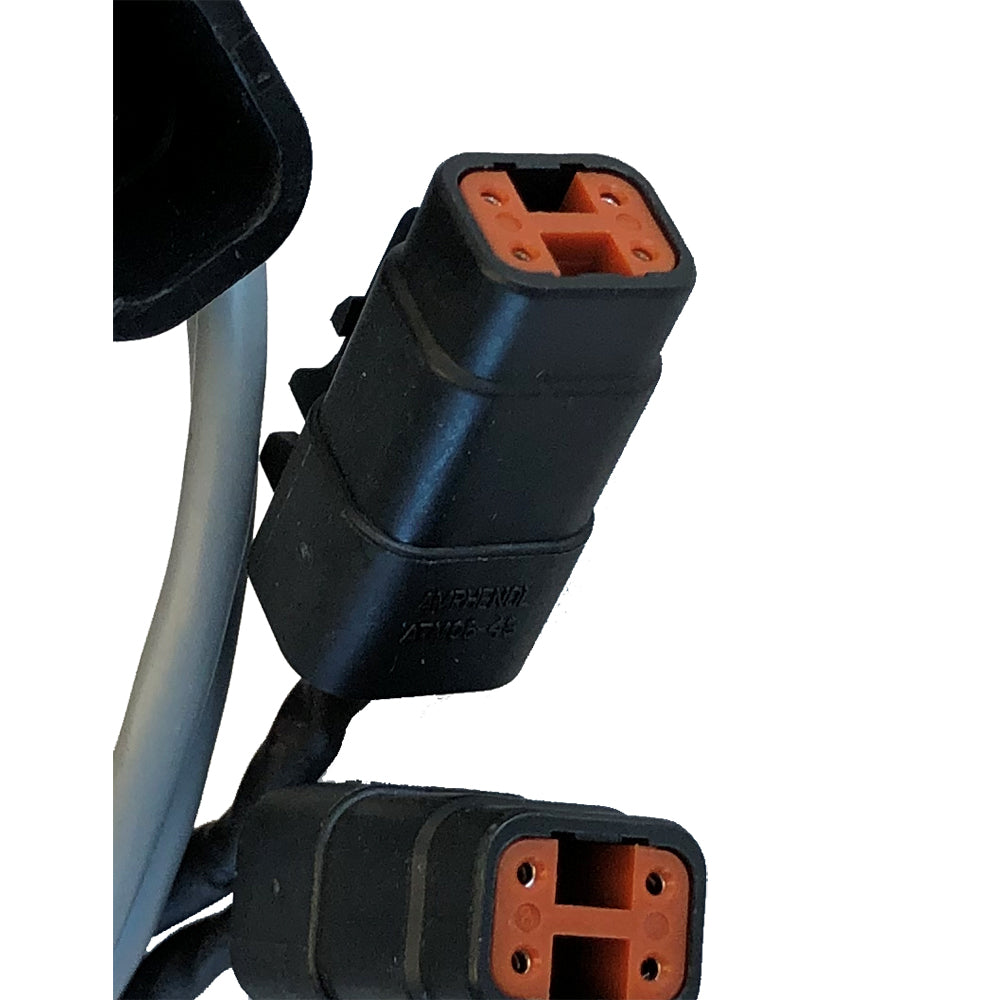 Bennett Marine ATO Y Harness for trim tab accessories, featuring multiple connectors for boat electrical systems.