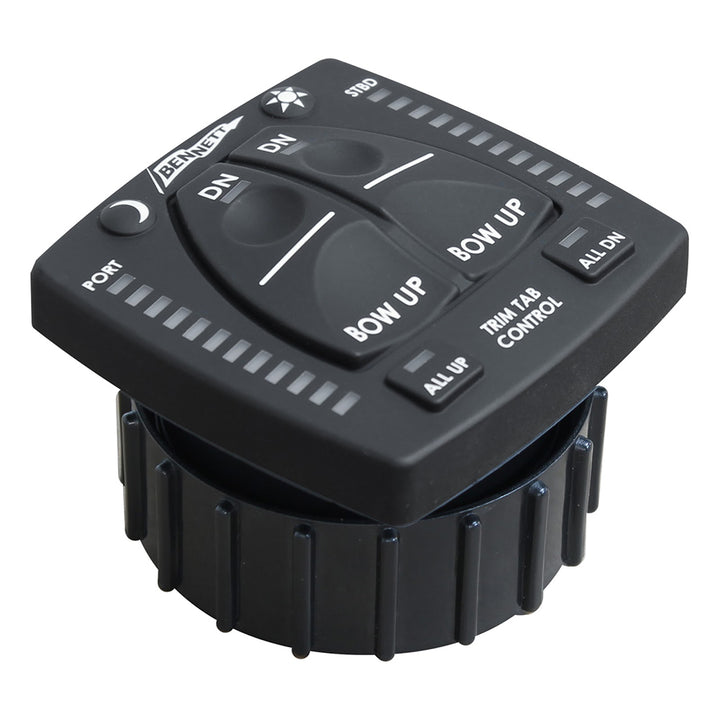 Bennett Marine One Box Indication Unit for BOLT Electric System, trim tab accessory with wiring connections and control interface.