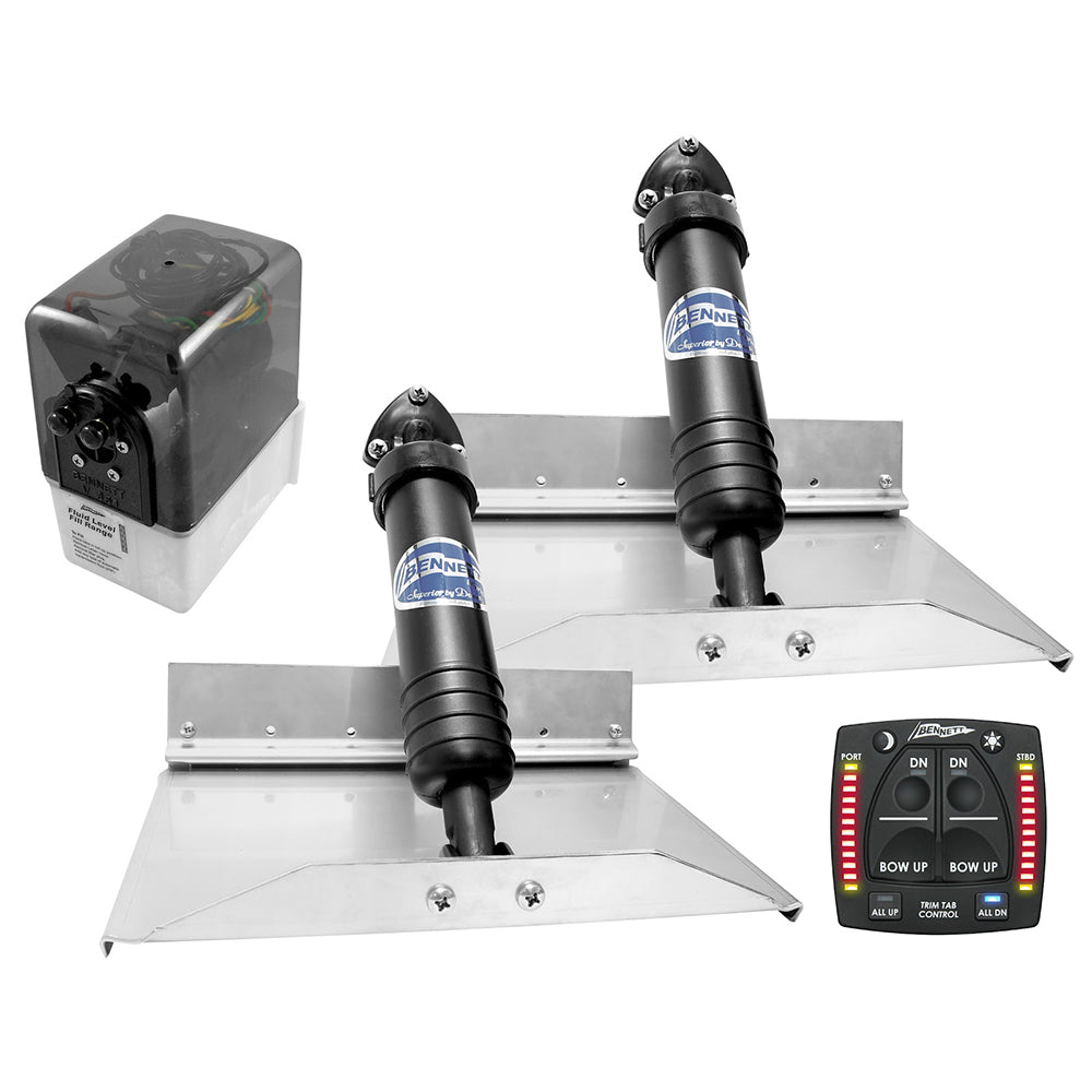 Système de trim hydraulique Bennett Marine 12x9 avec indication One Box