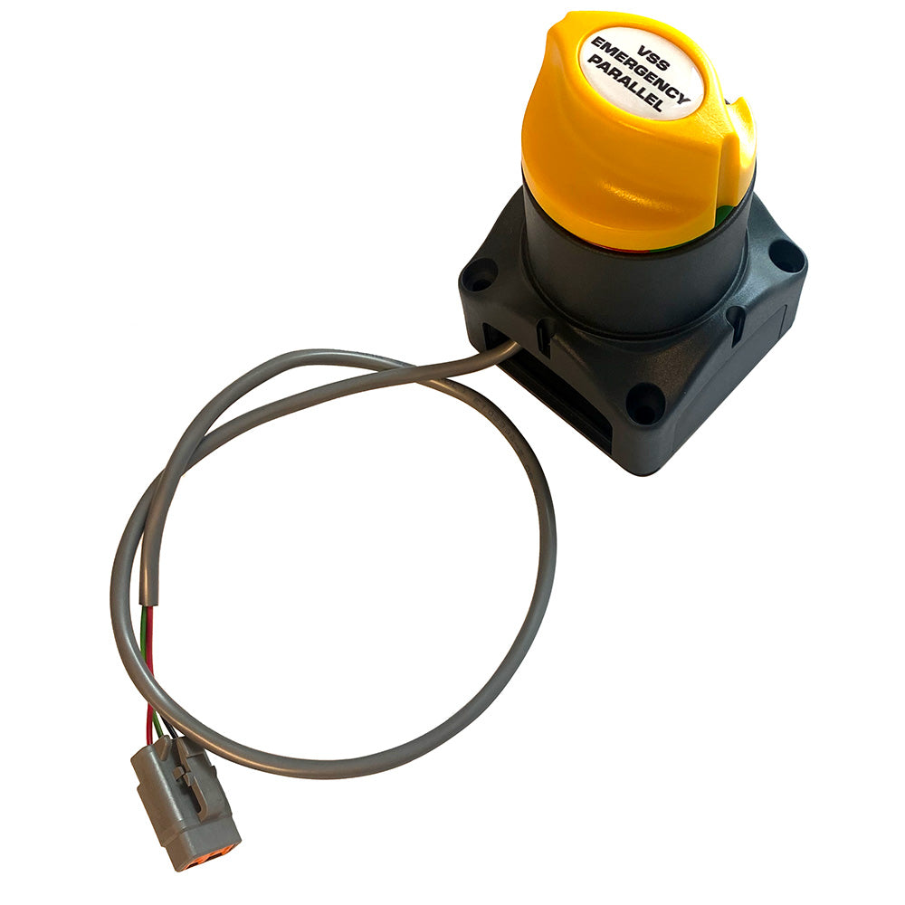 BEP Marine 275A Cont Motorized Dual Operation VSS Voltage Sensitive Switch with Deutsch connector for battery management system.