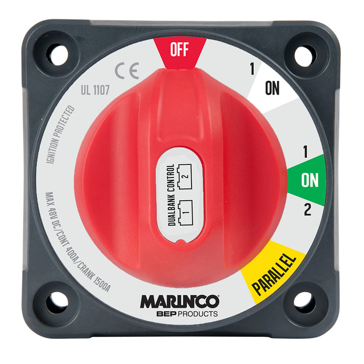 Interrupteur de commande à double rangée BEP Pro Installer 400 A - MC10